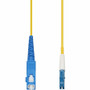 AddOn 70m SC to LC Yellow OS2 Simplex LSZH SMF Fiber Patch Cable - 229.7 ft (70 m) Fiber Optic Network Cable for Network Device - End: (Fleet Network)