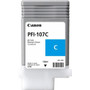 Canon PFI-107C Ink Cartridge - Cyan - Inkjet (Fleet Network)