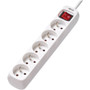 Tripp Lite series Protect It! PS5F15 5-Outlets Power Strip - French - 5 x French/Belgian - 4.9 ft (1.50 m) Cord - 16 A Current - 230 V (Fleet Network)