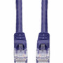 AddOn 75ft Purple CAT 6 PVC Ethernet Cable Snagless Bubble Boot RJ-45 M/M - 75 ft (22.86 m) Category 6 Network Cable for Network - 1 x (Fleet Network)