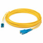 AddOn 45m SC to LC Yellow OS2 Duplex LSZH SMF Fiber Patch Cable - 147.6 ft (45 m) Fiber Optic Network Cable for Network Device - First (Fleet Network)