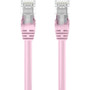 Belkin CAT6 Ethernet Patch Cable Snagless, RJ45, M/M - 100 ft (30.48 m) Category 6 Network Cable for Network Device, Notebook, Desktop (A3L980-100-PNKS)