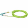 AddOn 1m CS to CS Lime Green OM5 Duplex OFNR (Riser-Rated) Fiber Patch Cable - 3.3 ft (1 m) Fiber Optic Network Cable for Network - 2 (ADD-CS-CS-1M5OM5)