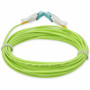 AddOn 1m CS to CS Lime Green OM5 Duplex OFNR (Riser-Rated) Fiber Patch Cable - 3.3 ft (1 m) Fiber Optic Network Cable for Network - 2 (ADD-CS-CS-1M5OM5)