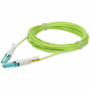 AddOn 8m CS to CS Lime Green OM5 Duplex OFNR (Riser-Rated) Fiber Patch Cable - 26.2 ft (8 m) Fiber Optic Network Cable for Network - 2 (Fleet Network)