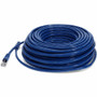 AddOn 100ft Blue CAT 7 Shielded (S/FTP) PVC Ethernet Cable Snagless Bubble Boot RJ-45 M/M - 100 ft (30.48 m) Category 7 Network Cable (ADD-100FCAT7-BE)