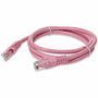 AddOn 4ft Pink CAT 6 PVC Ethernet Cable Snagless Bubble Boot RJ-45 M/M - 4 ft (1.22 m) Category 6 Network Cable for Network Device - 1 (Fleet Network)