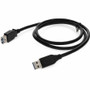 AddOn 6ft USB A 3.0 Male to USB A 3.0 Female Black Extension Cable - 6 ft (1.83 m) USB Data Transfer Cable for Notebook, PC, USB USB - (Fleet Network)
