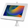 CTA Digital Premium Security Kiosk Stand with Gooseneck Tabletop Mount (White) - 10.5" Screen Support - Metal (PAD-PARATW)