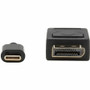 Tripp Lite series USB-C to DisplayPort Bi-Directional Adapter Cable, M/M, 6 ft. - 6 ft (1.83 m) DisplayPort/USB-C A/V Cable for TV, - (U444-006-DP-BD)