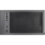 Thermaltake S100 Tempered Glass Micro Chassis - Micro Tower - Black - SPCC, Tempered Glass, Steel, Metal - 4 x Bay - 0 - Micro ATX, - (CA-1Q9-00S1WN-00)