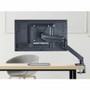 SIIG Black Single Monitor Mounting Arm For Flat And Curved Displays Up To 35 Inch Supported Display Screen Panel Mm S CE-MT2Z11-S1