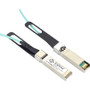 Black Box Fiber Optic Network Cable 32.8 Ft Low Latency High Density Link For Switch Router Server Device SFP-10G-AOC10M-BB