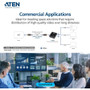 ATEN True 4K HDMI 2.0 Active Optical Hybrid Fiber A V Cable 65.6 Ft For Audio Video Device Receiver Audio/Video Optic A/V VE781020