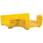 Tripp Lite by Eaton Toolless Horizontal 90-Degree T-Junction for Fiber Routing System,240 mm (10 in) - Horizontal T-Junction - Yellow (Fleet Network)