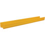 Tripp Lite series Straight Channel Section, 240 x 120 x 1220 mm - Cable Channel - Yellow - Polyvinyl Chloride (PVC) (Fleet Network)
