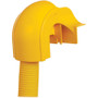 Tripp Lite series Waterfall Adapter, 130 mm - Cable Waterfall - Yellow - Polyvinyl Chloride (PVC) (SRFC4WTRFL48)