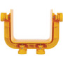 Tripp Lite series Toolless Coupler for Fiber Routing System, 120 mm (5 in) - Coupler - Yellow - Polyvinyl Chloride (PVC) (SRFC5CPL5)