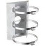 Hikvision Pole Mount For Network Camera In White Steel Secure Outdoor Or Indoor Surveillance Installations Capacity Load