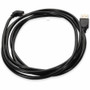 AddOn USB2MICROUSBLT6 USB 2. 0 A Male to Left-Angle Micro-USB B Male Data Transfer Cable - 6 ft (1. 83 m) Black
