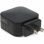 AddOn Wall Plug To Dual USB Charger 5 V DC Output 3.4 A Black Input AC For US USAC22USB5V34A