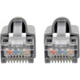 Tripp Lite series Cat.6a STP Patch Network Cable - 2 ft (0.61 m) Category 6a Network Cable for Network Device, Switch, Hub, Patch VoIP (N262-002-GY)