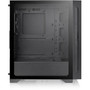Thermaltake H330 Tempered Glass Mid-Tower Chassis - Mid-tower - Black - SPCC, Tempered Glass - 4 x Bay - 0 - Micro ATX, Mini ITX - 6 x (Fleet Network)