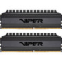 Patriot Memory Viper 4 Blackout Series 32GB (2 x 16GB) DDR4 SDRAM Memory Kit - For Motherboard, Desktop PC - 32 GB (2 x 16GB) - DDR4 - (Fleet Network)