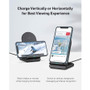 AUKEY Aircore 2-in-1 Wireless Charging Stand - 5 V AC, 9 V AC Input - 9 V DC, 12 V DC Output - Input connectors: USB (LC-A2)