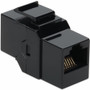 AddOn RJ-45 (Female) to RJ-45 (Female) Black Cat6A UTP Copper Connector - 1 x RJ-45 Network - Female - 1 x RJ-45 Network - Female - (ADD-C6AUCP-BK)