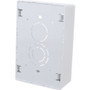 Panduit Surface Raceway Low Voltage Junction Box, White - White - 5" (127 mm) Length - Polyvinyl Chloride (PVC) - 1 Pack (JBX3510WH-A)