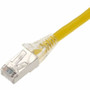 AddOn 20ft Yellow CAT 6 Shielded PVC Ethernet Cable Snagless Easy Clear Boot RJ-45 M/M - 20 ft (6.10 m) Category 6 Network Cable for - (ADD-20FCAT6S-YW)