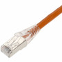 AddOn 5ft Orange CAT 6 Shielded PVC Ethernet Cable Snagless Easy Clear Boot RJ-45 M/M - 5 ft (1.52 m) Category 6 Network Cable for - 1 (ADD-5FCAT6S-OE)