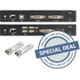 Black Box KVXLCF-100 KVM Console/Extender - 1 Computer(s) - 1 Local User(s) - 6561.68 ft (2000000 mm) Range - 1920 x 1200 Maximum - 2 (Fleet Network)