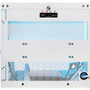 Tripp Lite series CS16USBWHG Hospital-Grade 16-Device UV Charging Cabinet, White - 1 x Shelf(ves) - 18.80" (477.50 mm) Height x 30.33" (CS16USBWHG)