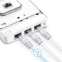 TP-LINK EAP235-WALL Omada AC1200 MU-MIMO Gigabit Wall Plate Wireless Access Point - 4 Ports - PoE - Dual-Band