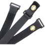 Panduit Ultra-Cinch Hook and Loop Tie - Cinch Tie - Black - 10 Pack (Fleet Network)