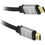 SIIG High Speed 4K HDMI Cable 8 Ft 2.44 M A V For Gaming Consoles Projectors Notebooks And HDTV Audio/Video Projector Notebook Console CB-H20T11-S1