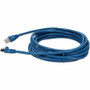 AddOn 25ft Blue CAT 6A Shielded PVC Ethernet Cable Snagless Easy Clear Boot RJ-45 M/M - 25 ft (7.62 m) Category 6a Network Cable for - (ADD-25FCAT6ASTP-BE)