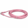 AddOn 34ft Pink CAT 6 PVC Ethernet Cable Snagless Bubble Boot RJ-45 M/M - 34 ft (10.36 m) Category 6 Network Cable for Network Device (ADD-34FCAT6-PK)