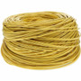 AddOn 1000ft Non-Terminated Yellow CAT 6 PVC Bulk Cable - 1000 ft (304.80 m) Category 6 Network Cable for Patch Panel, Hub, Switch, - (ADD-CAT6USBULK1K-YW)
