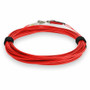 AddOn 5m ST to LC Red OM3 Duplex OFNR (Riser-Rated) Fiber Patch Cable - 16.4 ft (5 m) Fiber Optic Network Cable for Transceiver, - 2 x (ADD-ST-LC-5M5OM3-RD)