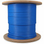 AddOn 500ft Non-Terminated Blue CAT 6A Shielded Plenum-Rated Bulk Cable - 500 ft (152.40 m) Category 6a Network Cable for Network - - (ADD-500FCAT6ASPNT-BE)