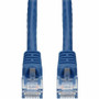 AddOn 25-Pieces of 75ft Blue CAT 6A PVC Ethernet Cables Snagless Bubble Boot RJ-45 M/M - 75 ft (22.86 m) Category 6a Network Cable for (Fleet Network)