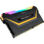 Corsair Vengeance RGB Pro 32GB (2 x 16GB) DDR4 DRAM 3200MHz C16 Memory Kit - Black - For Motherboard, Desktop PC - 32 GB (2 x 16GB) - (Fleet Network)