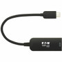 Tripp Lite series U444-06N-DP8B USB-C to DisplayPort Adapter Cable, M/F, Black, 6 in. - 1 x Type C USB 3.1 (Gen 1) USB Male - 1 x 1.4 (U444-06N-DP8B)