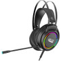 Adesso Stereo Gaming Headset with Adjustable Noise Cancelling Microphone - Stereo - USB - Wired - Over-the-head - Binaural - - Noise - (Fleet Network)