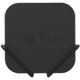 Rack Solutions 104-6099 tvTray Wall Mount for Apple TV 4K/4th Gen - Black Steel Compact Shelf