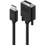 Alogic DisplayPort to DVI-D Cable Male to Male - Elements Series - 2m - 6.6 ft DisplayPort/DVI-D A/V Cable for Computer, Monitor, - 1 (Fleet Network)