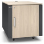 APC NetShelter CX Mini Soundproof Enclosure For Server Equipment Rack Height Applications Mobility Enclosed Cabinet Caster AR4000MVA